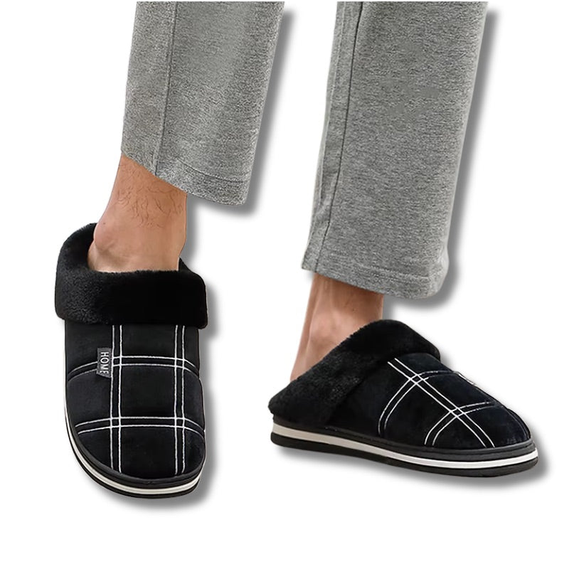 pantoufle homme chaude