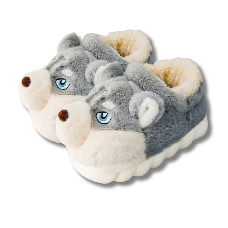 pantoufle en peluche