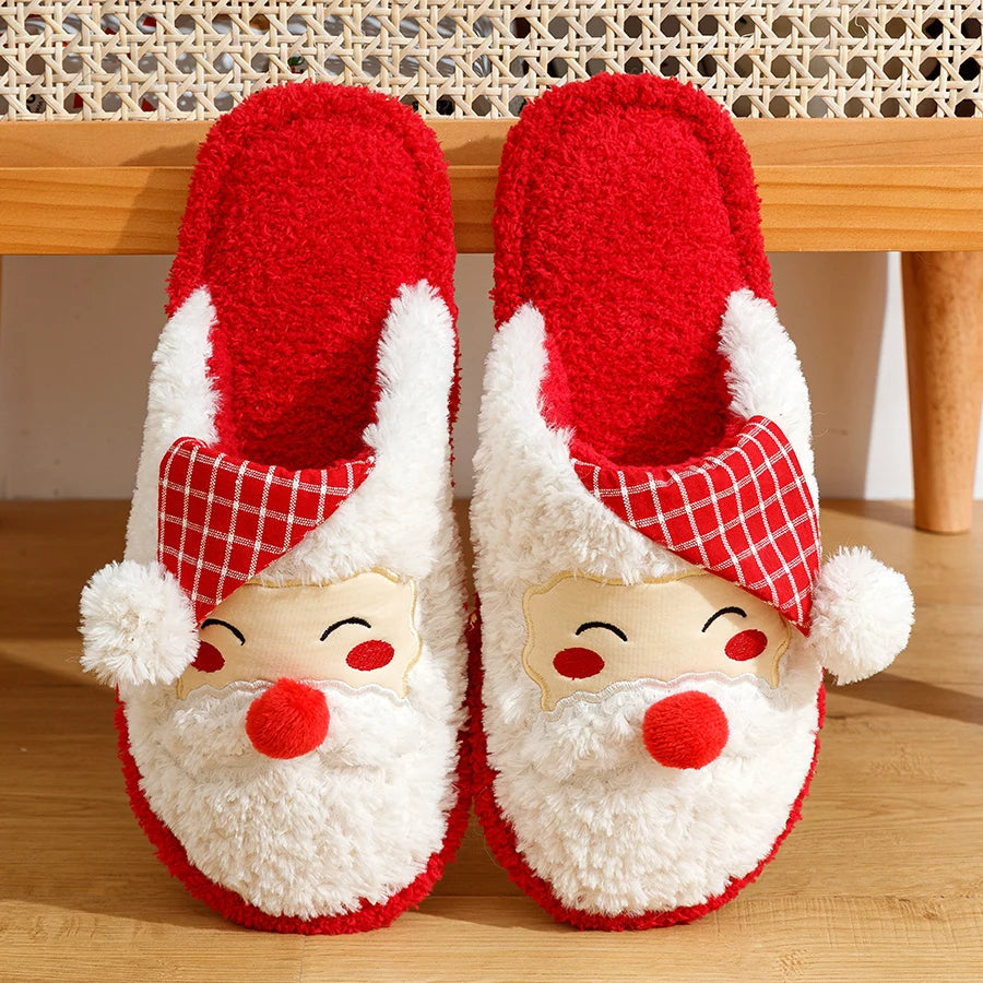 pantoufles Père Noël