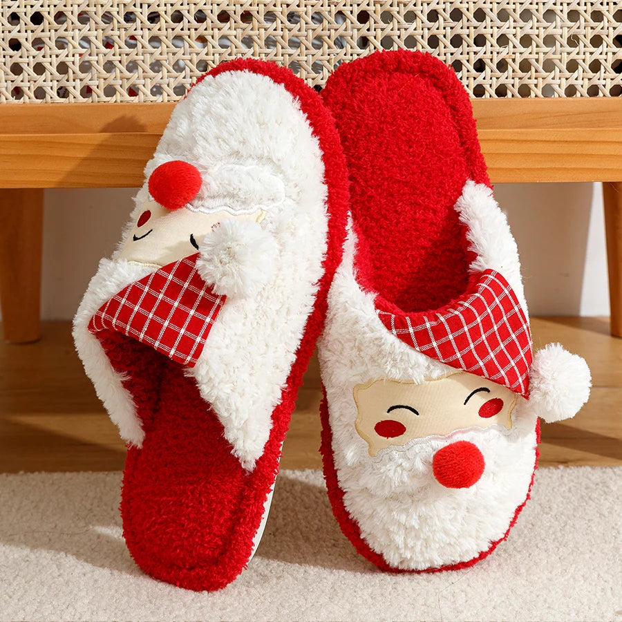 pantoufles Pere Noel
