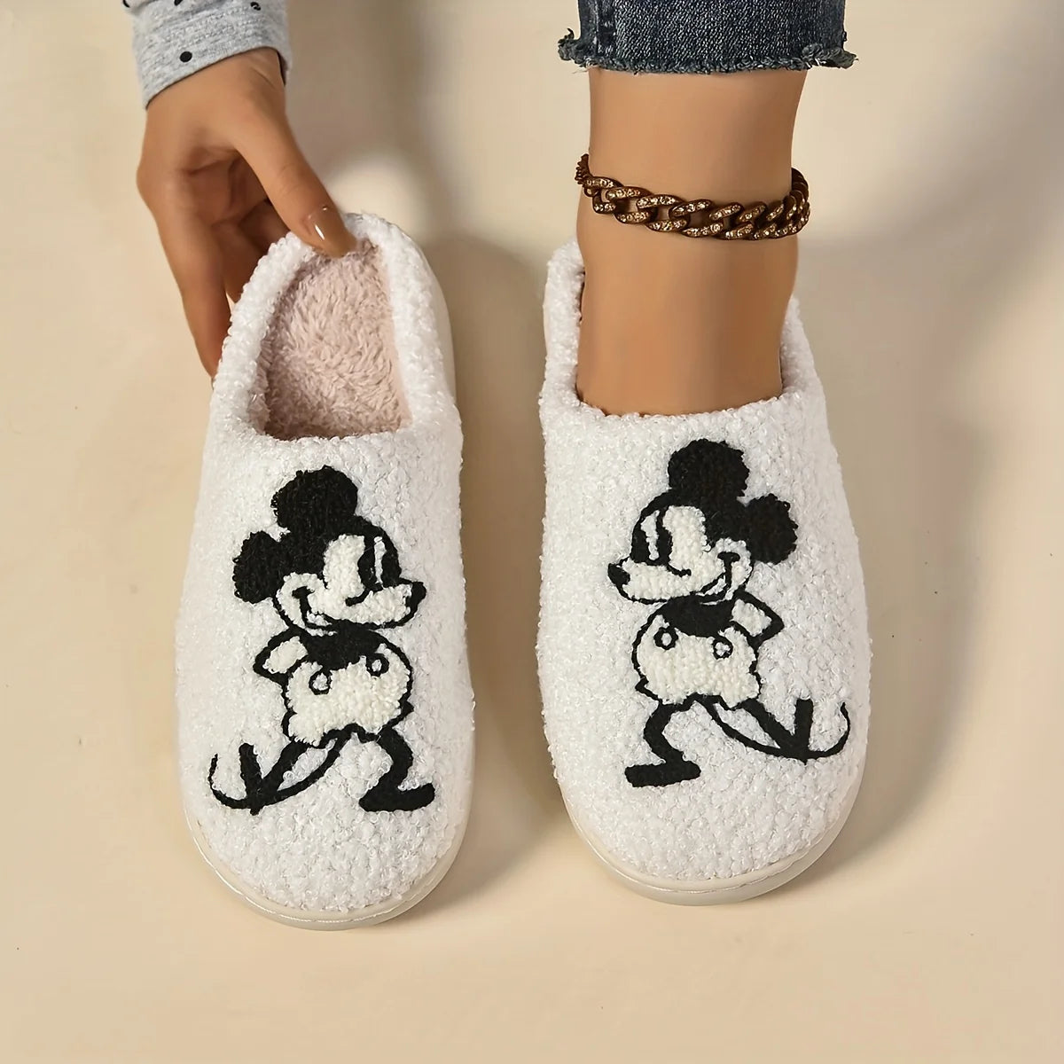 pantoufles mickey