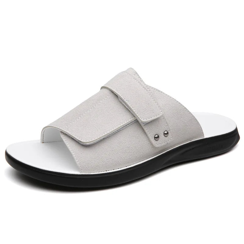 sandales d'été confortable blanche