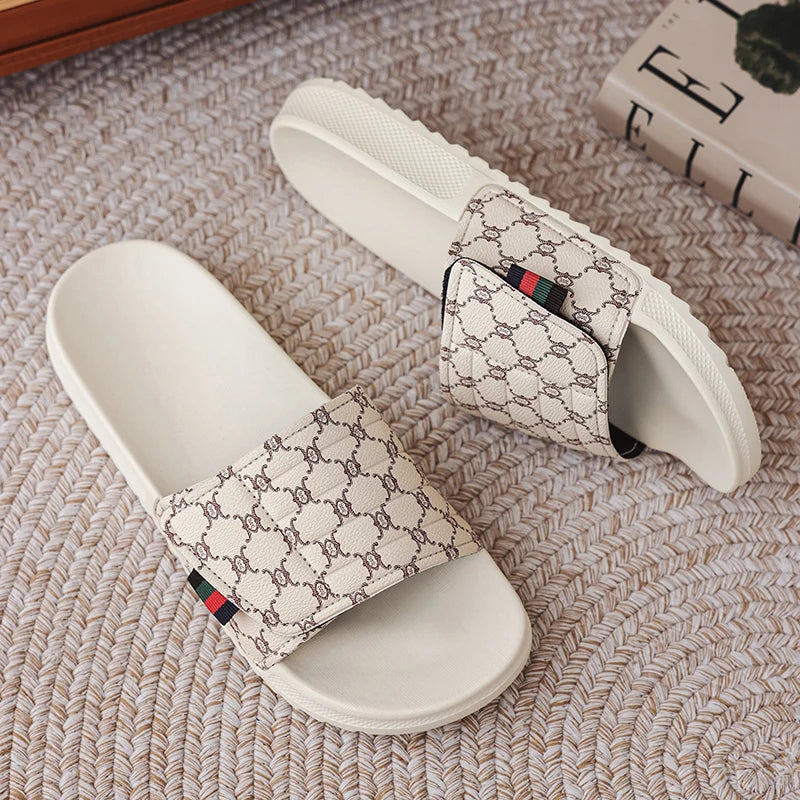 Profil des sandales homme grande taille en EVA avec semelle épaisse