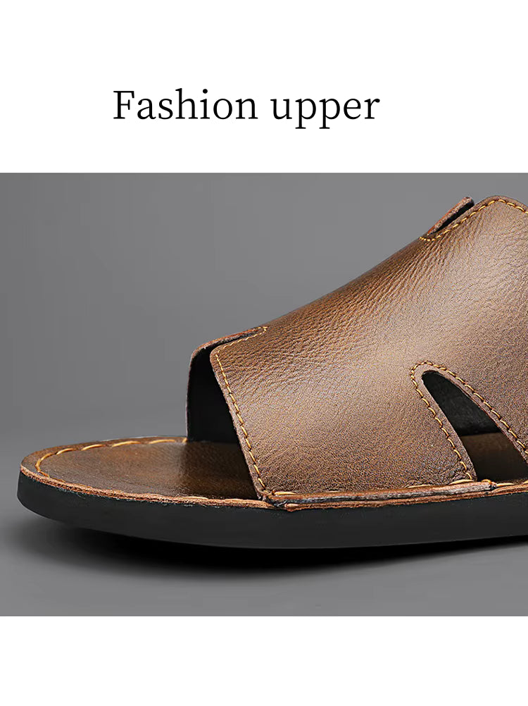 sandales en cuire pour homme 
