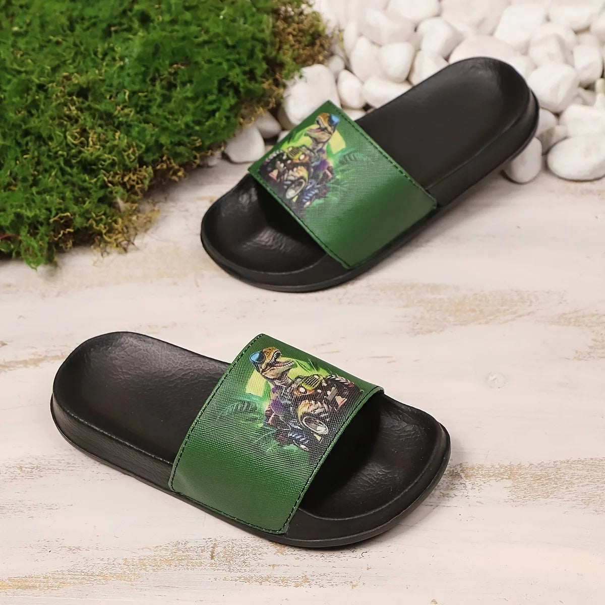 sandales enfants motif imprimé dinosaure