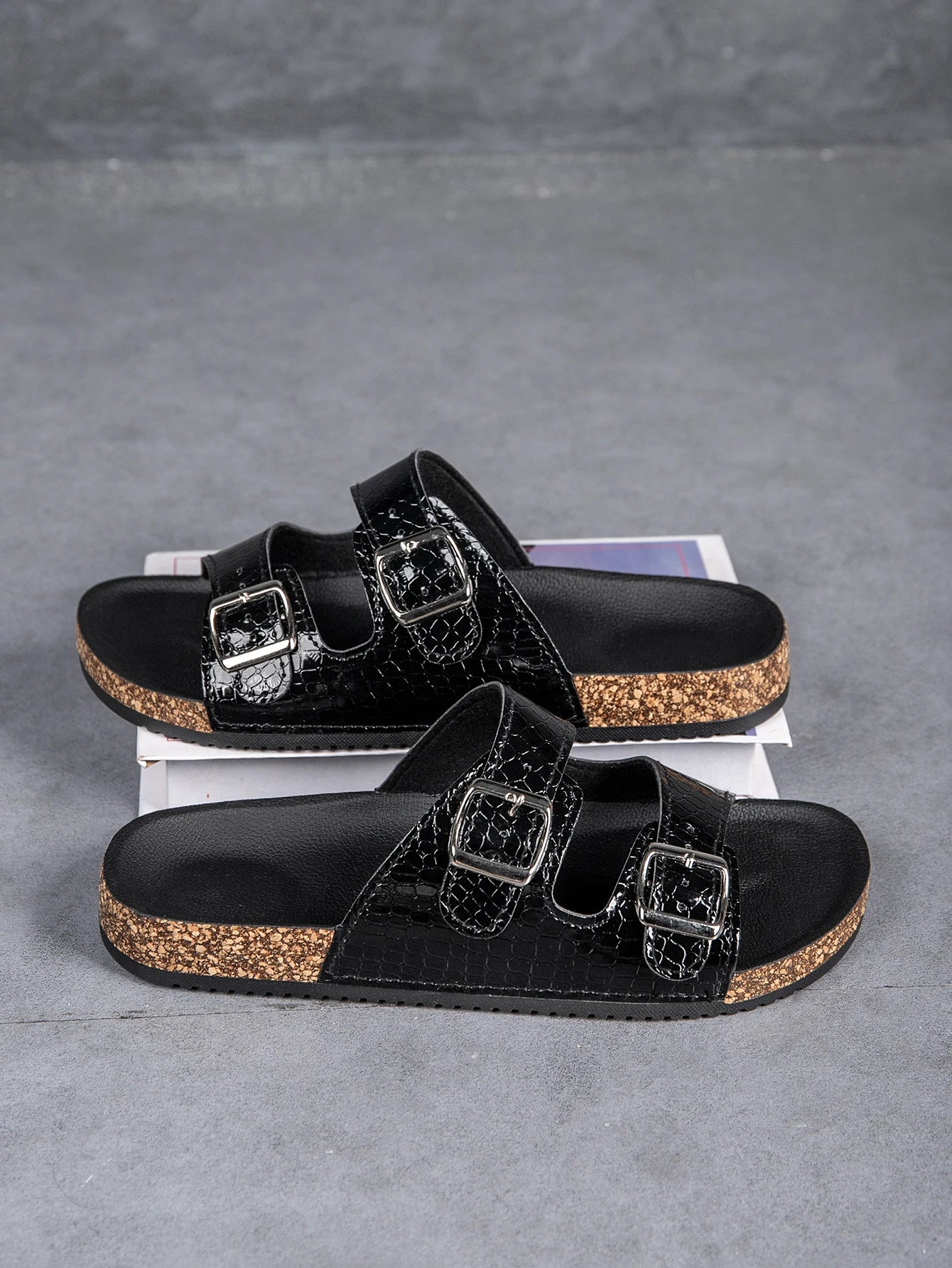 sandales noir