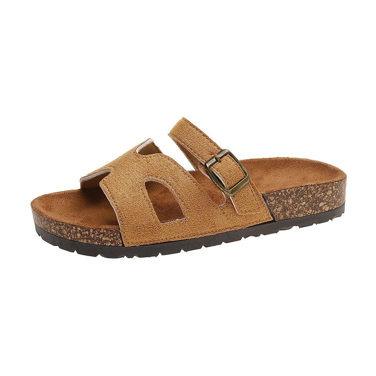 sandales femme marron