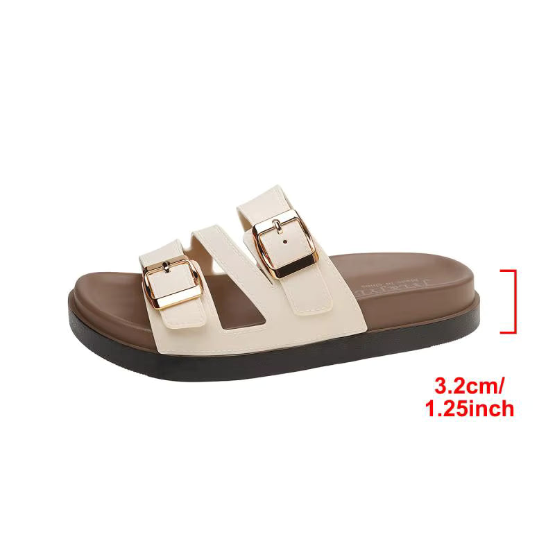 semelle 3.2 cm - sandales d'été femme 