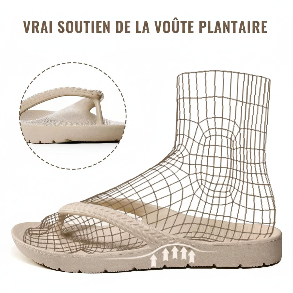 tong soutien voute plantaire